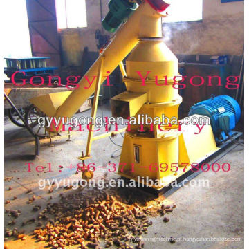 Bagasse de cana-de-açúcar de poupança de energia / máquina de briquetes de serragem de madeira com o motor 37kw
